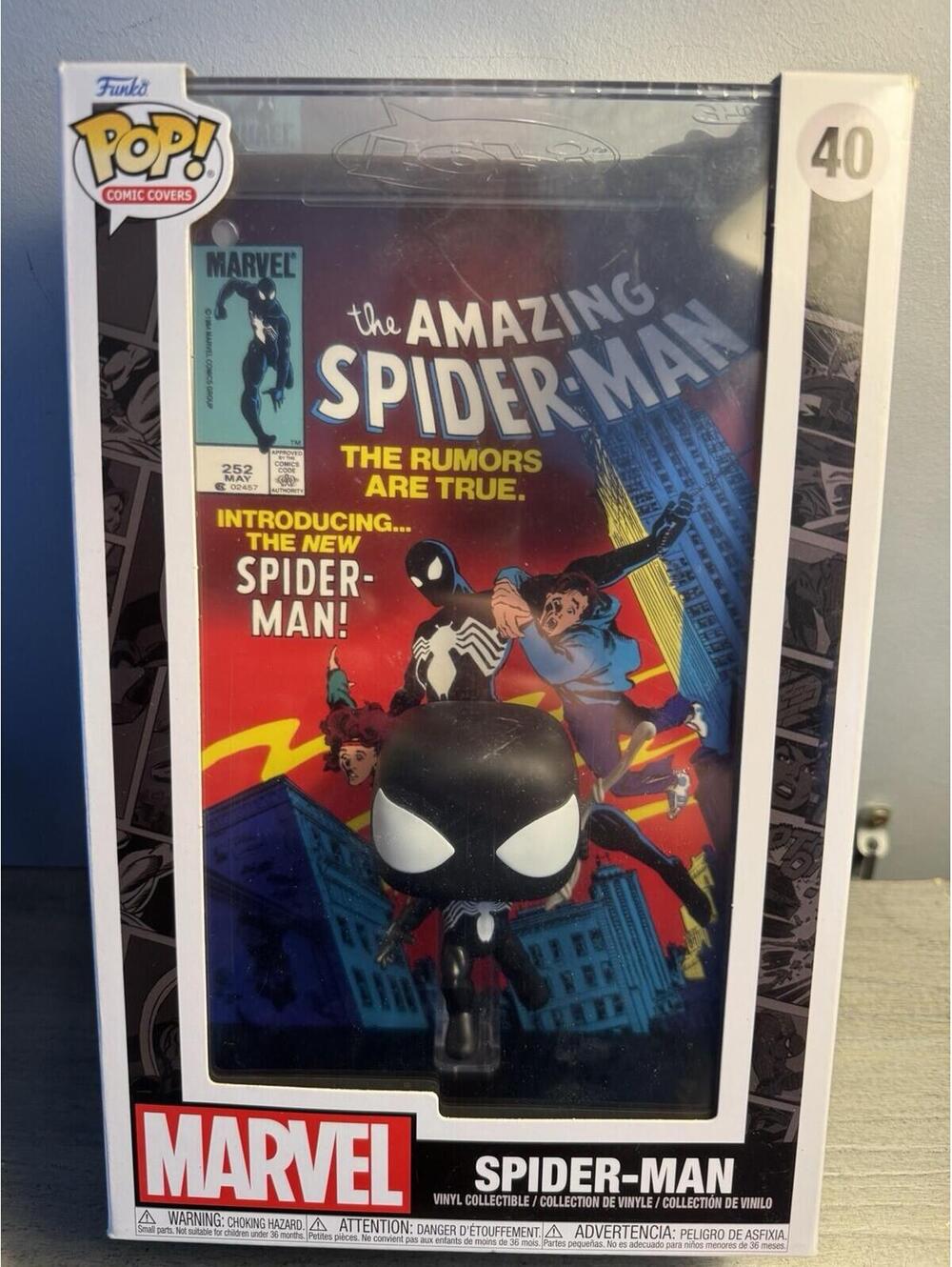 Funko Pop Comic Covers Marvel Spider-Man #40 Amazing Spid